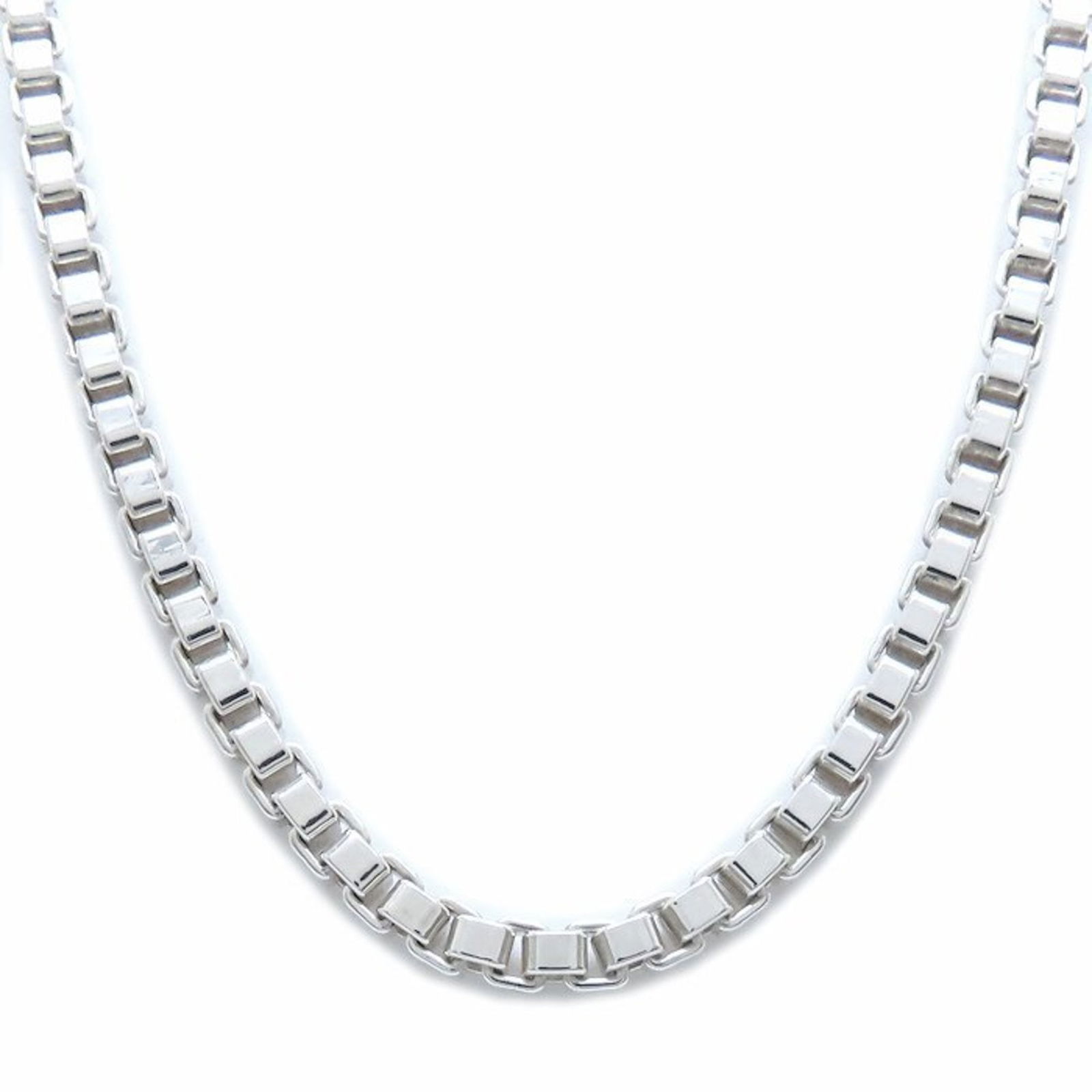294457 - TIFFANY & Co. Tiffany Venetian Chain Necklace - 92cm Long - Sterling Silver - Women's (1 of 5)