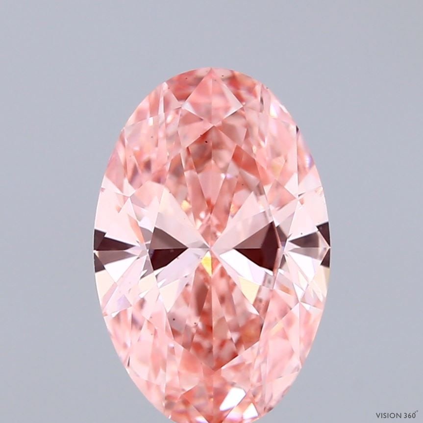Loose Lab Diamond - IGI Oval 2.43ct Fancy Vivid Pink VS2: Loose Lab Diamond - IGI Oval 2.43ct Fancy Vivid Pink VS2 This listing features Loose Lab Diamond - IGI Oval 2.43ct Fancy Vivid Pink VS2. Item specifics are provided below. Item Specifics: Source: