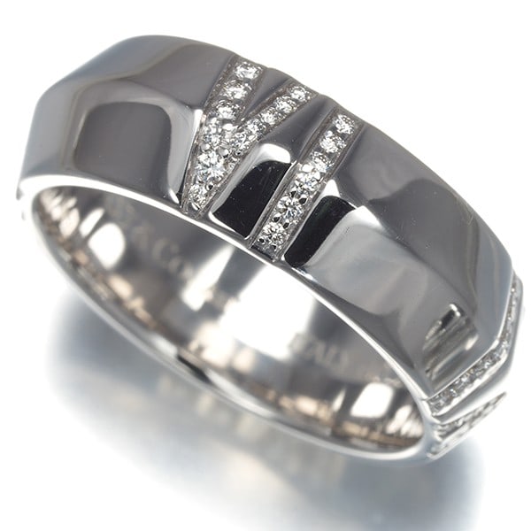 Tiffany&Co. 18K 750 White Gold Ring Diamond 0.20Ct Closed Atlas Us6.75-7: Tiffany&Co. 18K 750 White Gold Ring Diamond 0.20Ct Closed Atlas Us6.75-7 This listing features Tiffany&Co. 18K 750 White Gold Ring Diamond 0.20Ct Closed Atlas Us6.75-7. Item specifics are provided