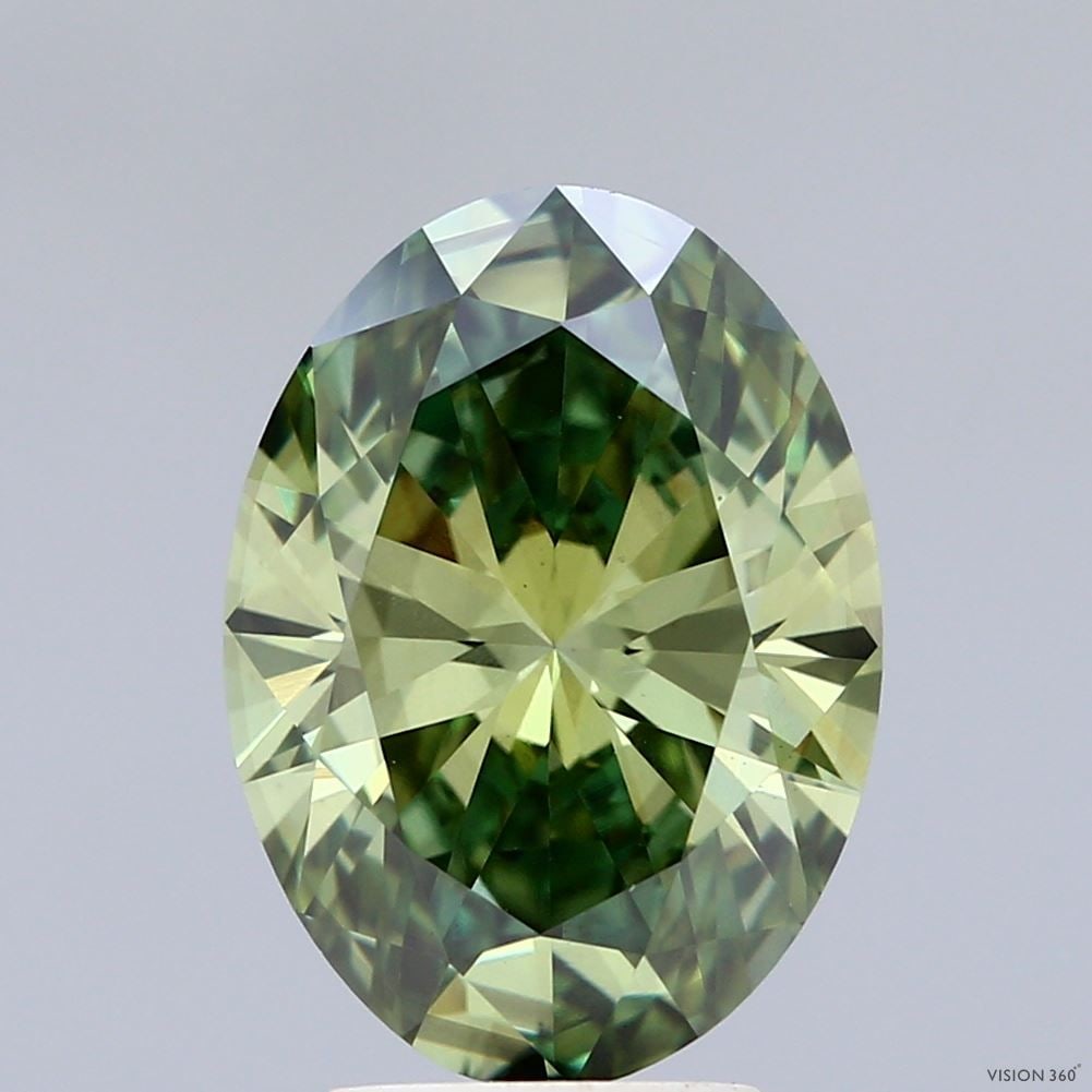Loose Lab Diamond IGI Oval 4.07ct Fancy Vivid Green VS2: Loose Lab Diamond IGI Oval 4.07ct Fancy Vivid Green VS2 This listing features Loose Lab Diamond IGI Oval 4.07ct Fancy Vivid Green VS2. Item specifics are provided below. Item Specifics: Source: This I