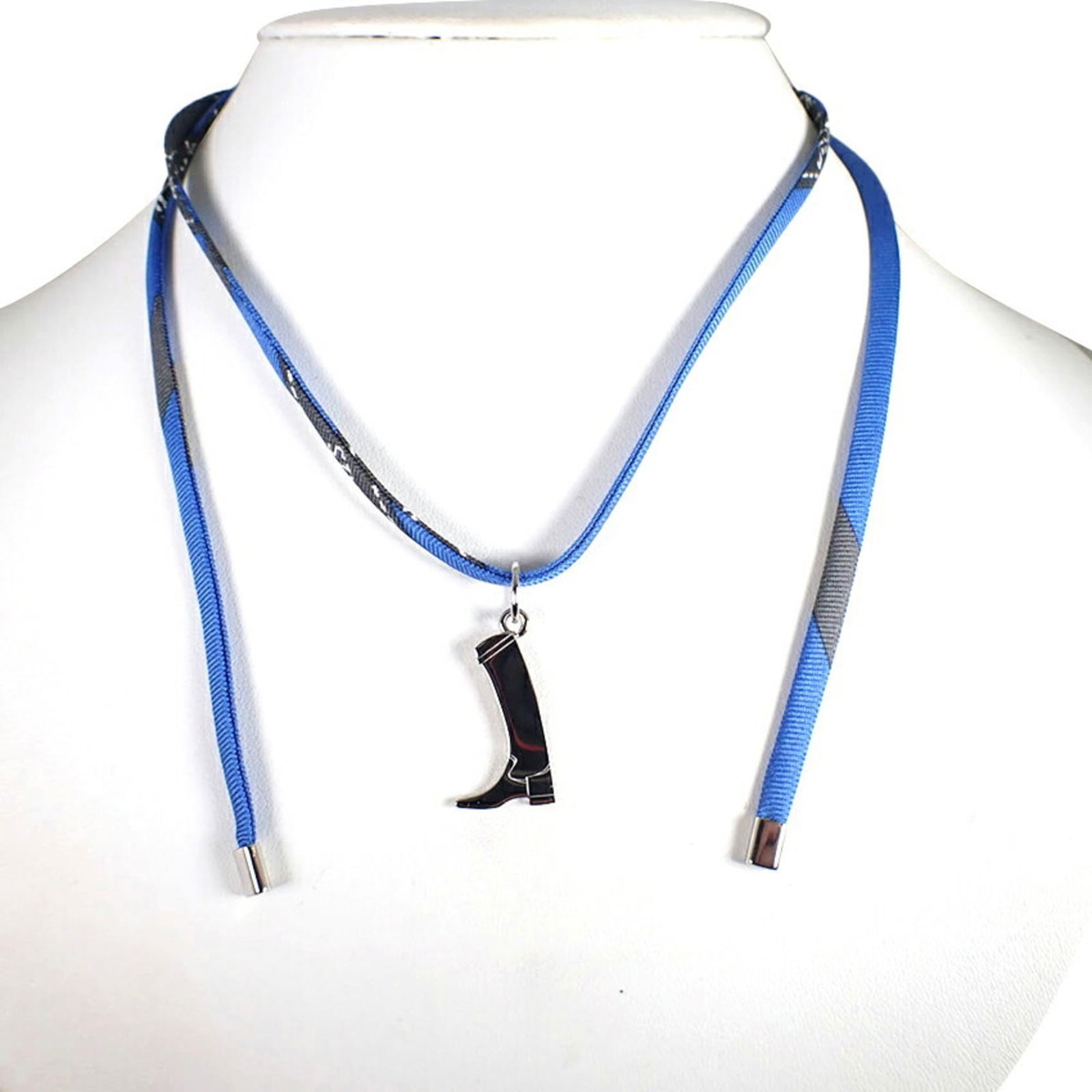 HERMES Choker Necklace Tourbillon Boots j92-8 (1 of 11)