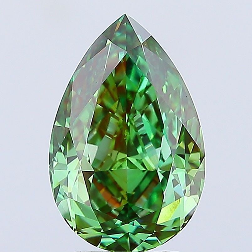 Loose Lab Diamond - IGI Pear 4.4ct Fancy Vivid Green VS1: Loose Lab Diamond - IGI Pear 4.4ct Fancy Vivid Green VS1 This listing features Loose Lab Diamond - IGI Pear 4.4ct Fancy Vivid Green VS1. Item specifics are provided below. Item Specifics: Source: This