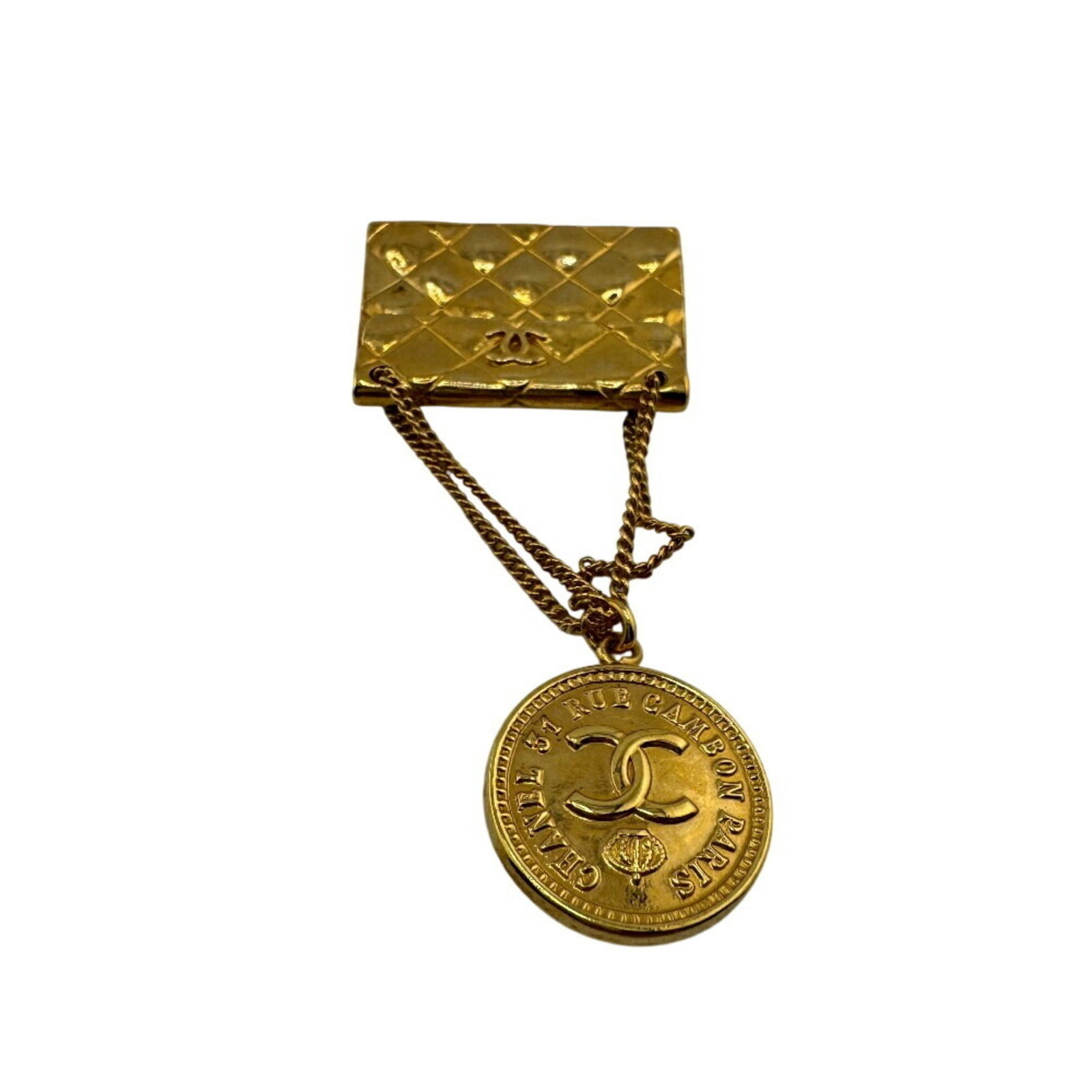 Plating Chanel Brooch Gold - 3