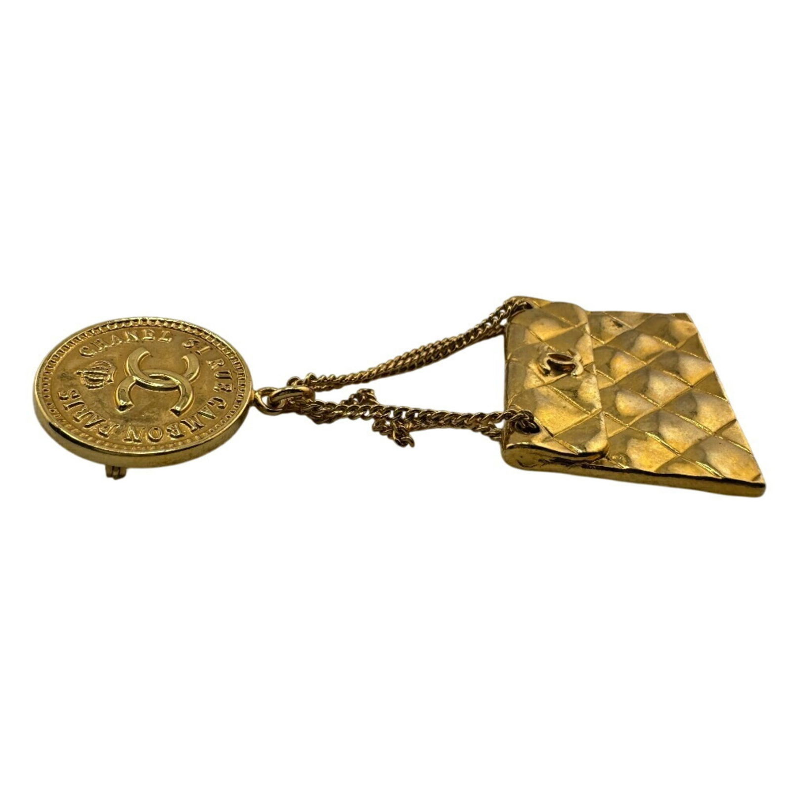 Plating Chanel Brooch Gold - 4