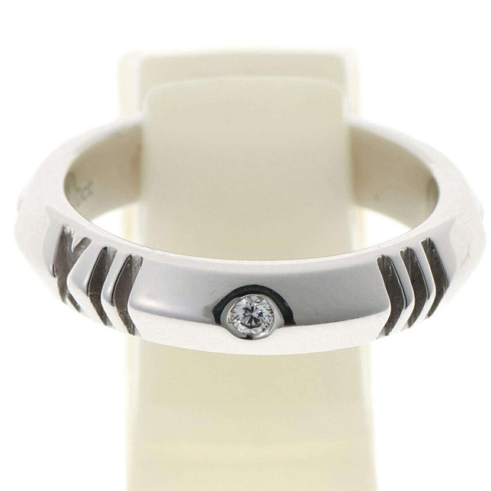 Tiffany 18K White Gold Band Ring (1 of 8)