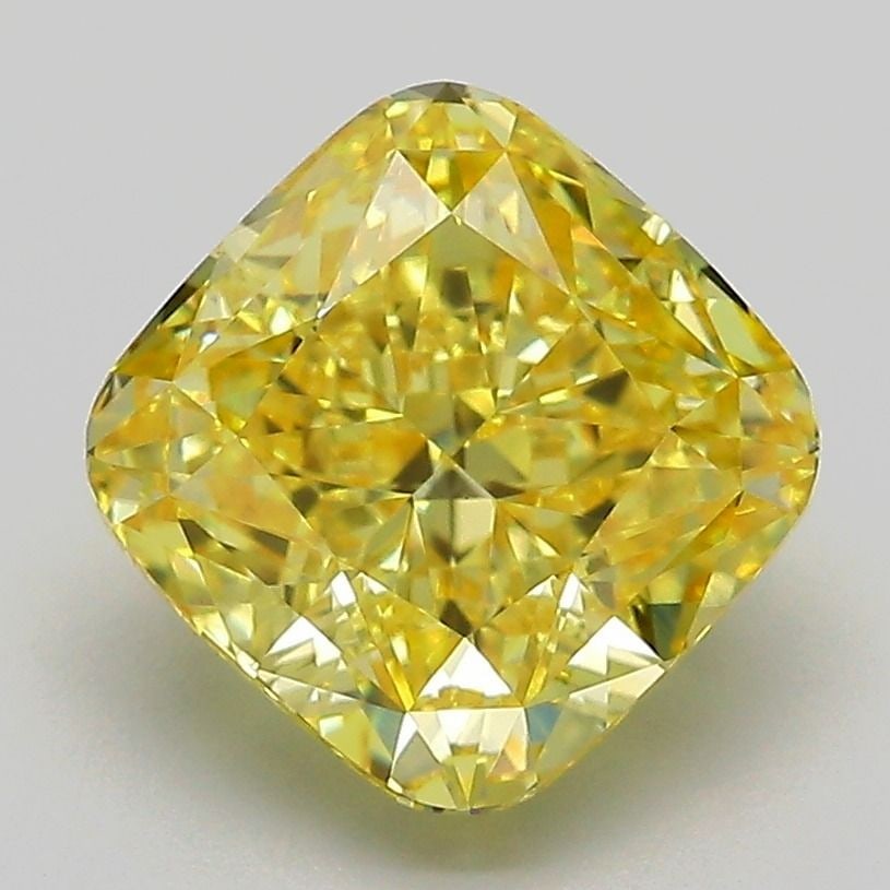 Loose Lab Diamond - IGI Cushion Modified 3.08ct Fancy Vivid Yellow VS2: Loose Lab Diamond - IGI Cushion Modified 3.08ct Fancy Vivid Yellow VS2 This listing features Loose Lab Diamond - IGI Cushion Modified 3.08ct Fancy Vivid Yellow VS2. Item specifics are provided below.