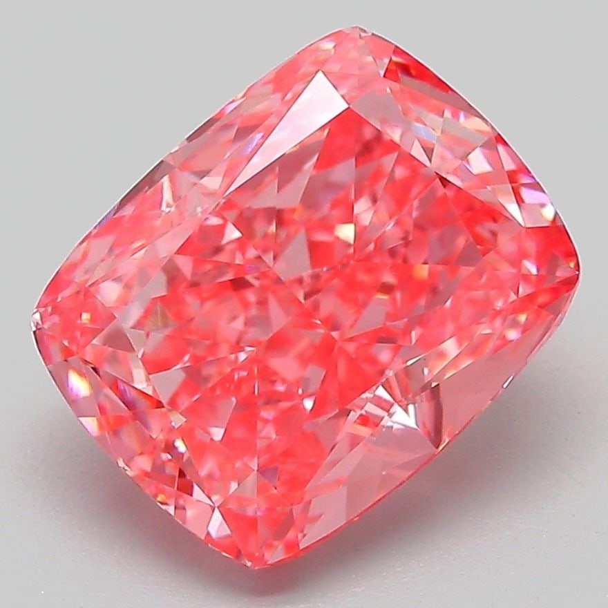 Loose Lab Diamond - IGI Cushion Modified 4.13ct Fancy Vivid Pink VVS2: Loose Lab Diamond - IGI Cushion Modified 4.13ct Fancy Vivid Pink VVS2 This listing features Loose Lab Diamond - IGI Cushion Modified 4.13ct Fancy Vivid Pink VVS2. Item specifics are provided below. 