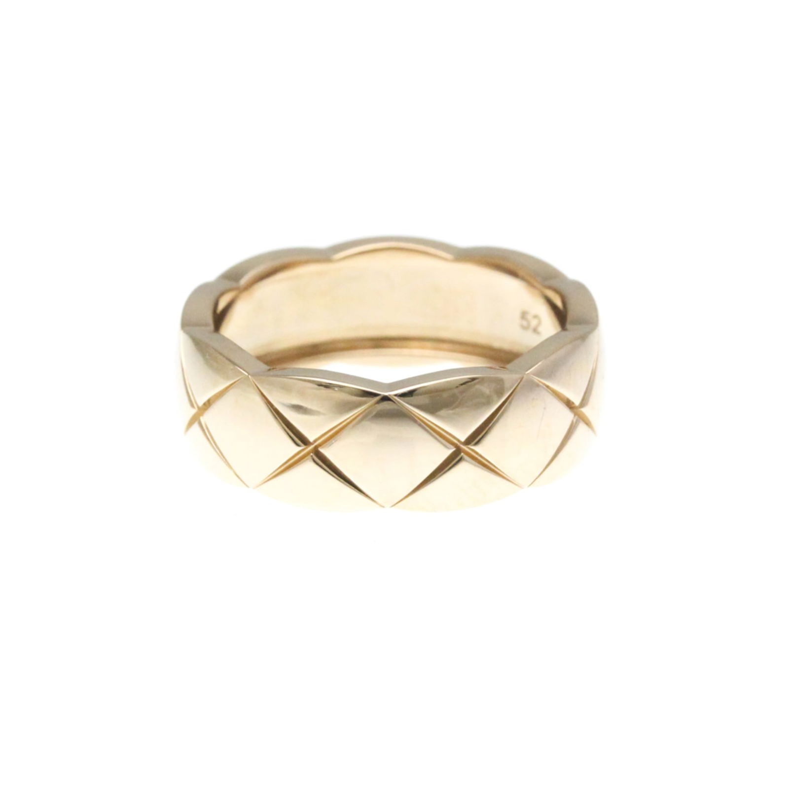 Pink Gold (18K) Chanel Band Ring (1 of 9)