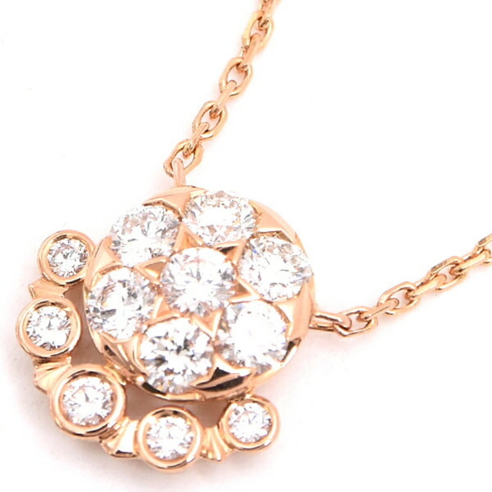 750PG - Cartier Etincerde diamond necklace for women - pink gold (1 of 8)