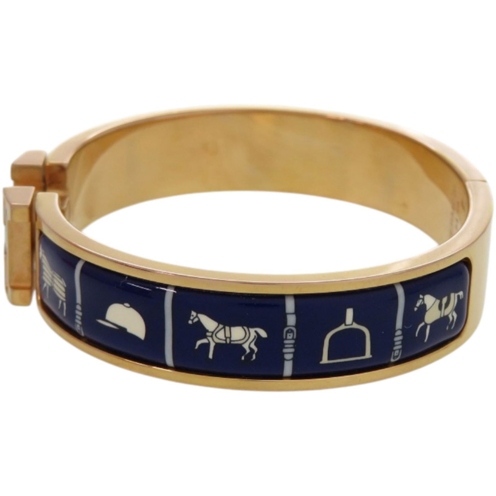 Hermes Metal Bangle - 4