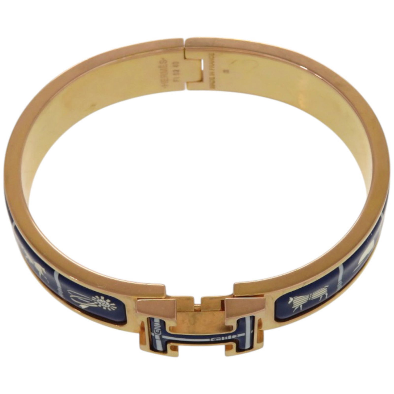 Hermes Metal Bangle - 6