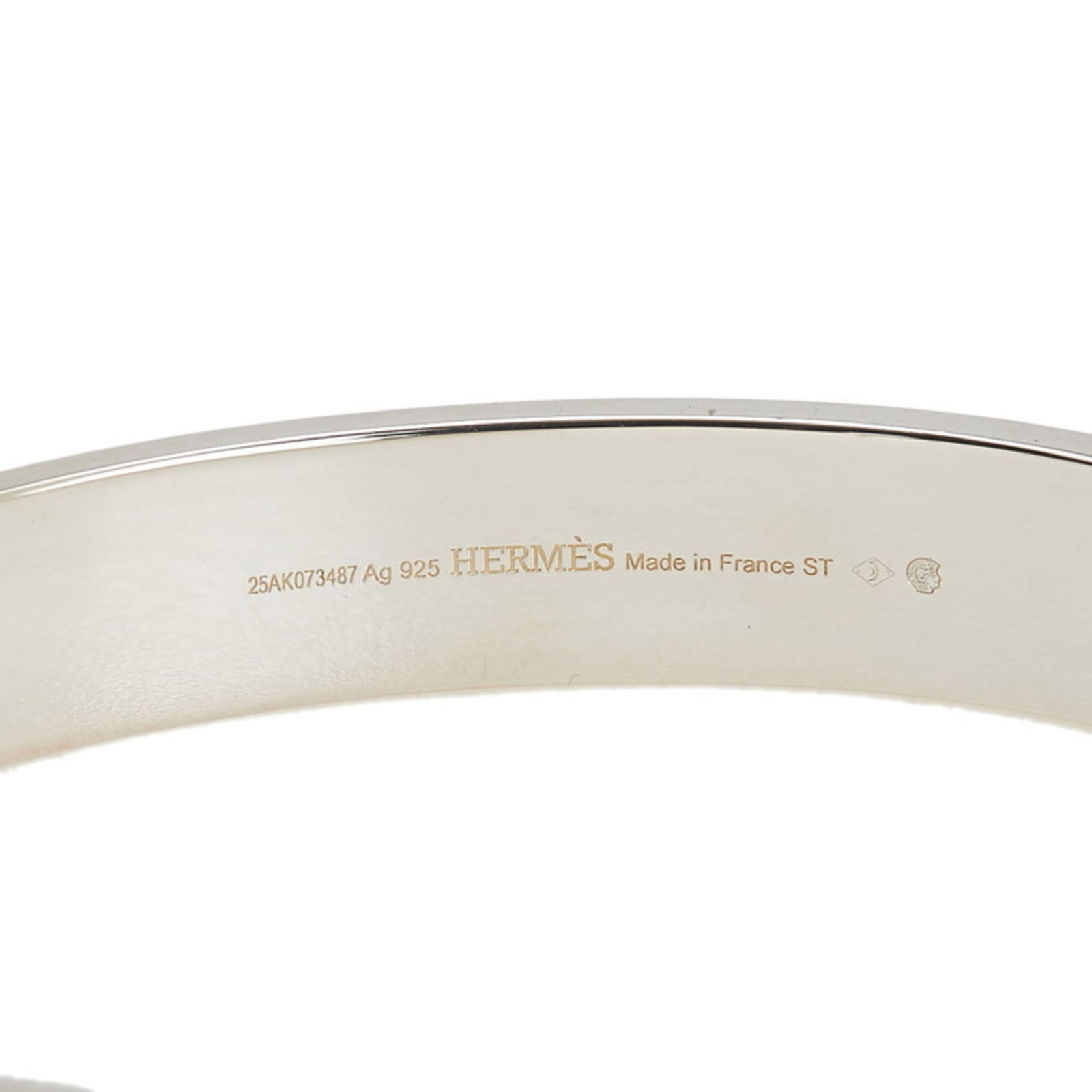 Silver 925 Hermes Bangle - 5