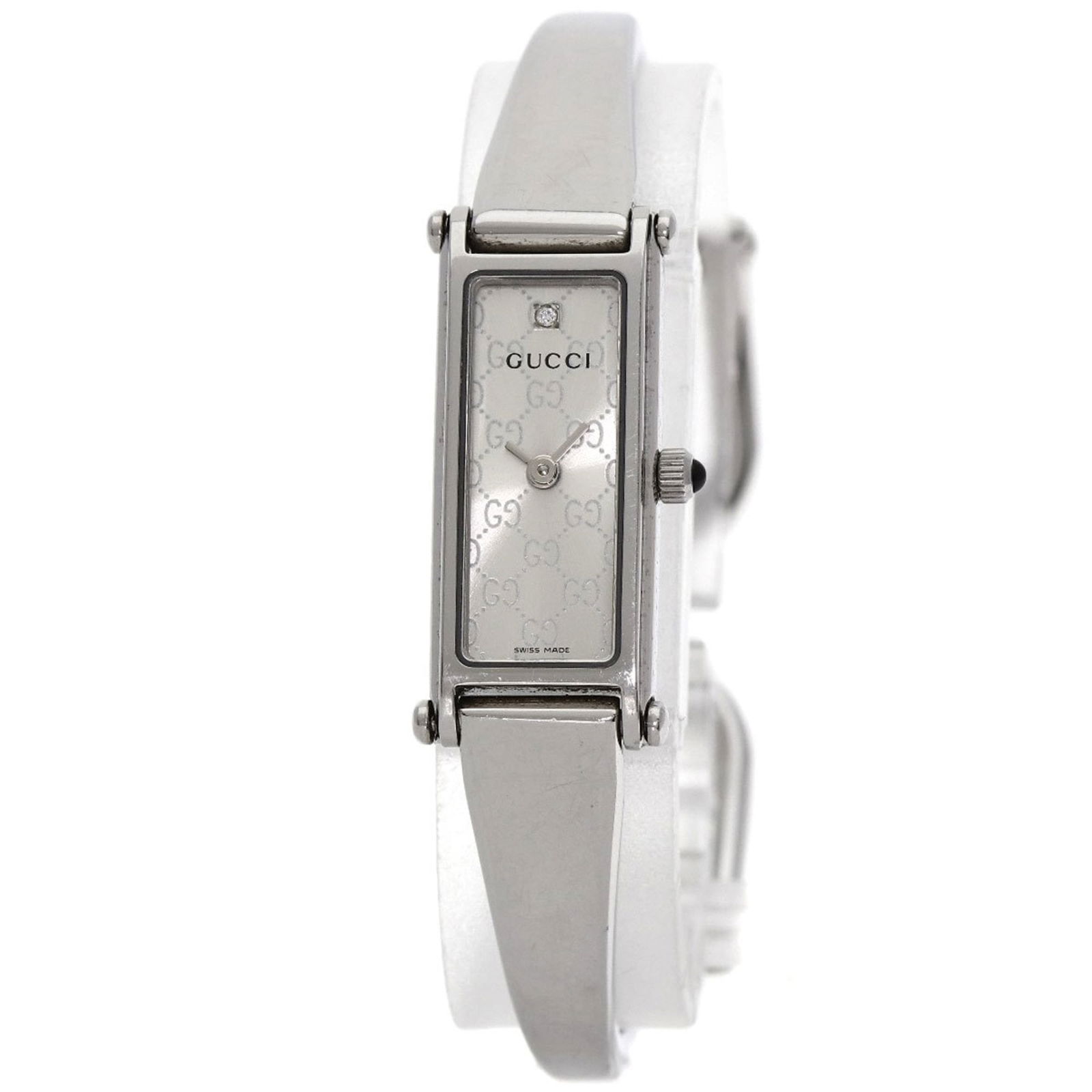 Women Gucci 1500L GG Square Face Bangle Watch in Stainless Steel/ SS for: Women Gucci 1500L GG Square Face Bangle Watch in Stainless Steel/ SS for This listing features Women Gucci 1500L GG Square Face Bangle Watch in Stainless Steel/ SS for. Item specifics are provided bel