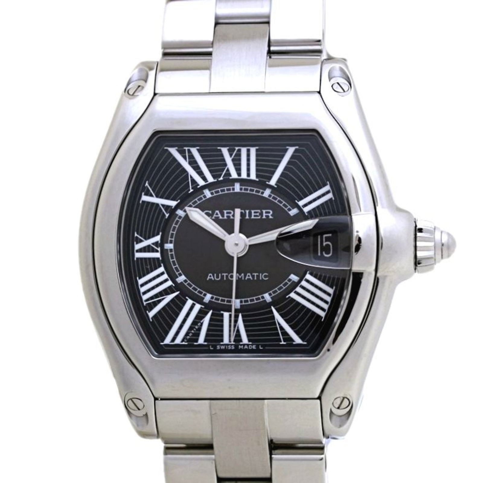 Wristwatch Cartier: Wristwatch Cartier This listing features Wristwatch Cartier. Item specifics are provided below. Item Specifics: Brand: Cartier Type: Wristwatch Gender: Men Display: Analog Material (Case): Stainless