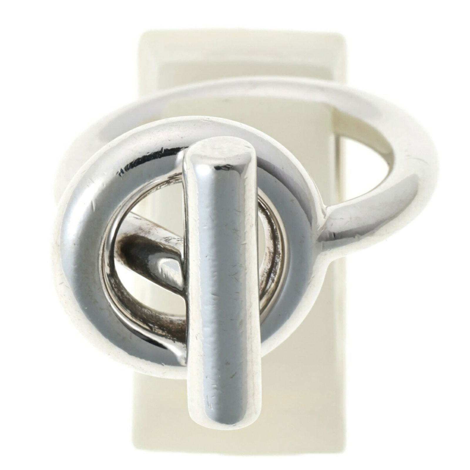 Hermes Silver 925 Band Ring (1 of 4)