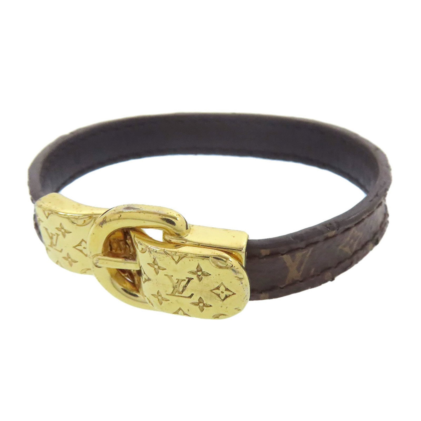 Louis Vuitton Monogram Charm Bracelet Canvas, Metal (1 of 11)