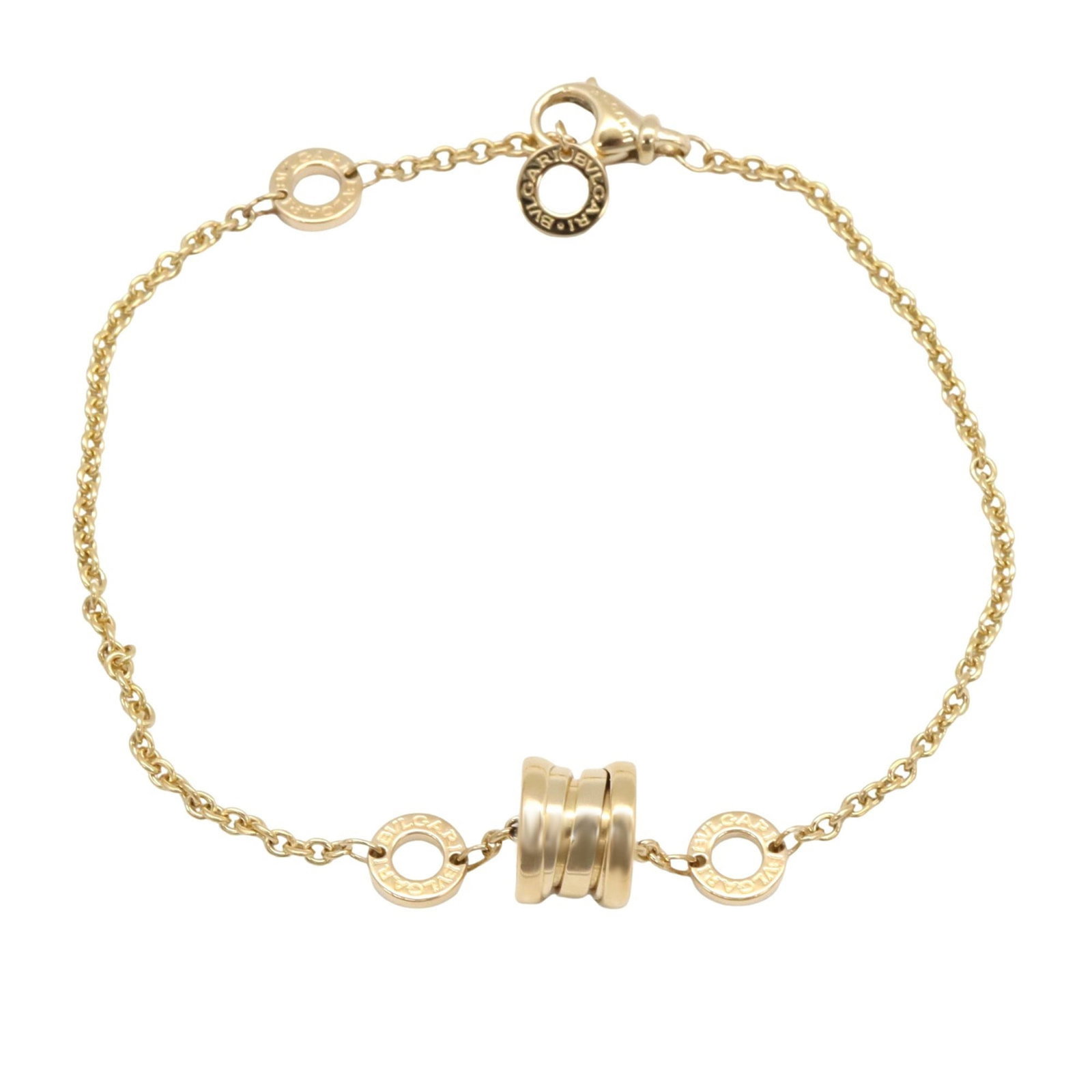 Bvlgari 18K Yellow Gold Charm Bracelet (1 of 7)