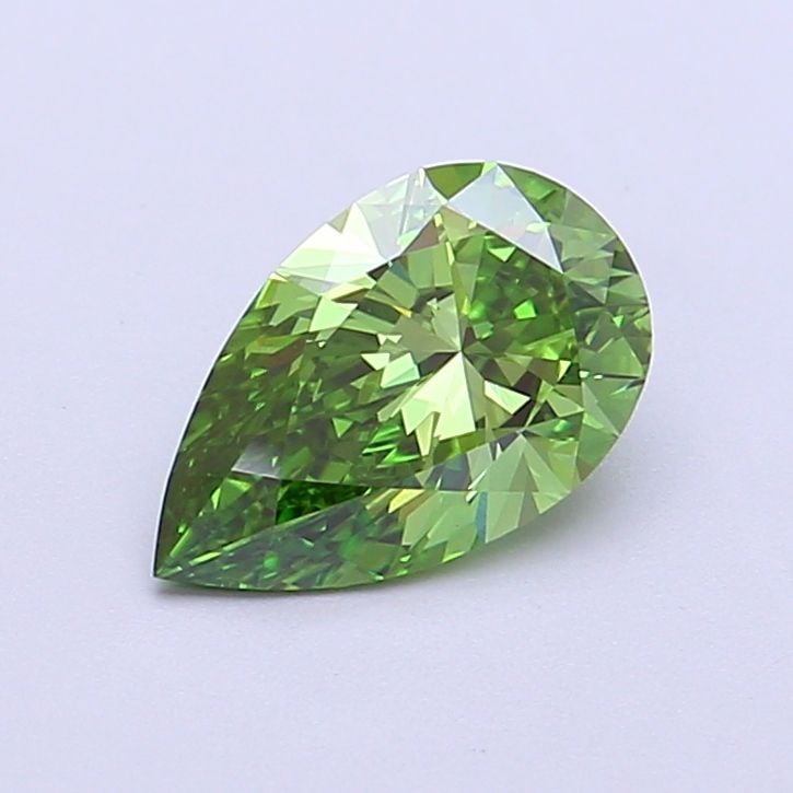 Loose Lab Diamond - IGI Pear 1.1ct Fancy Vivid Green VVS2 (1 of 1)