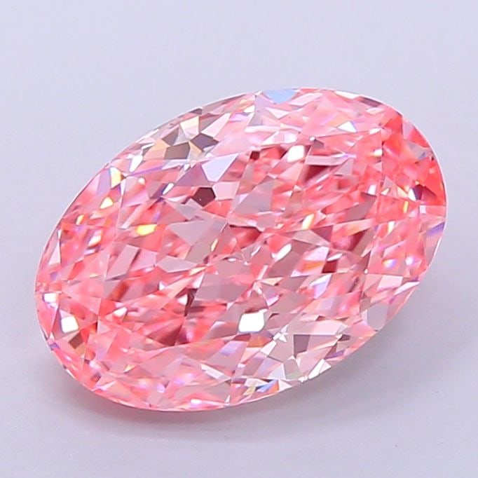 Loose Lab Diamond IGI Oval 3.03ct Fancy Vivid Pink VVS2: Loose Lab Diamond IGI Oval 3.03ct Fancy Vivid Pink VVS2 This listing features Loose Lab Diamond IGI Oval 3.03ct Fancy Vivid Pink VVS2. Item specifics are provided below. Item Specifics: Source: This I