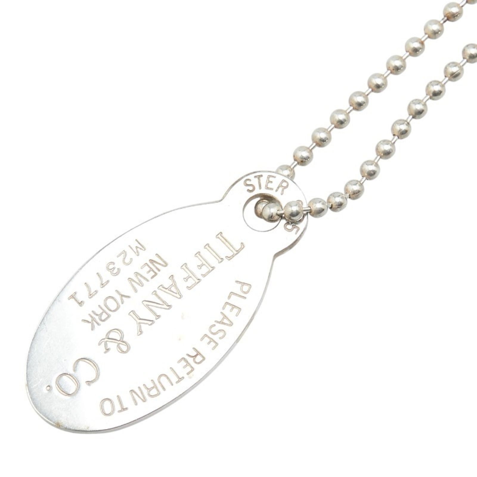 Tiffany & Co. Return to Oval Tag Necklace in 925 Sterling Silver for Women: Tiffany & Co. Return to Oval Tag Necklace in 925 Sterling Silver for Women This listing features Tiffany & Co. Return to Oval Tag Necklace in 925 Sterling Silver for Women. Item specifics are provided