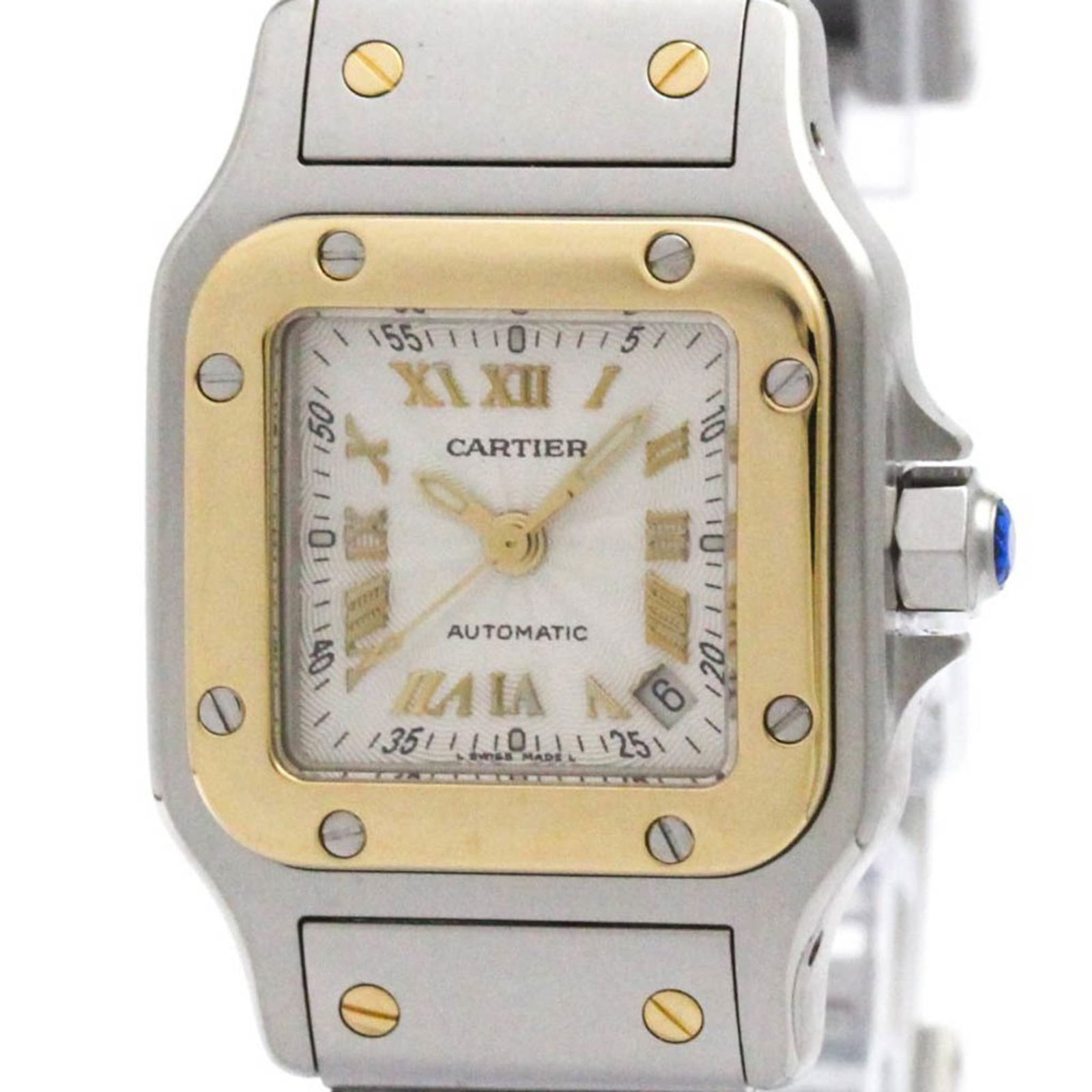 Wristwatch Cartier: Wristwatch Cartier This listing features Wristwatch Cartier. Item specifics are provided below. Item Specifics: Brand: Cartier Type: Wristwatch Style: Dress/Formal Gender: Women Material (Case): Stain