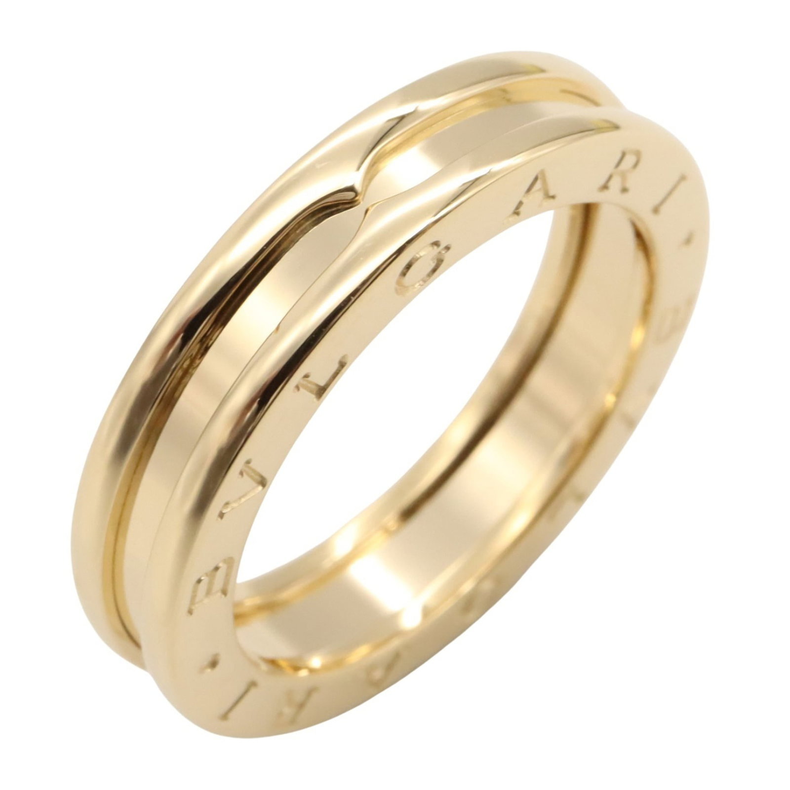 Bvlgari 18K Yellow Gold Band Ring (1 of 8)