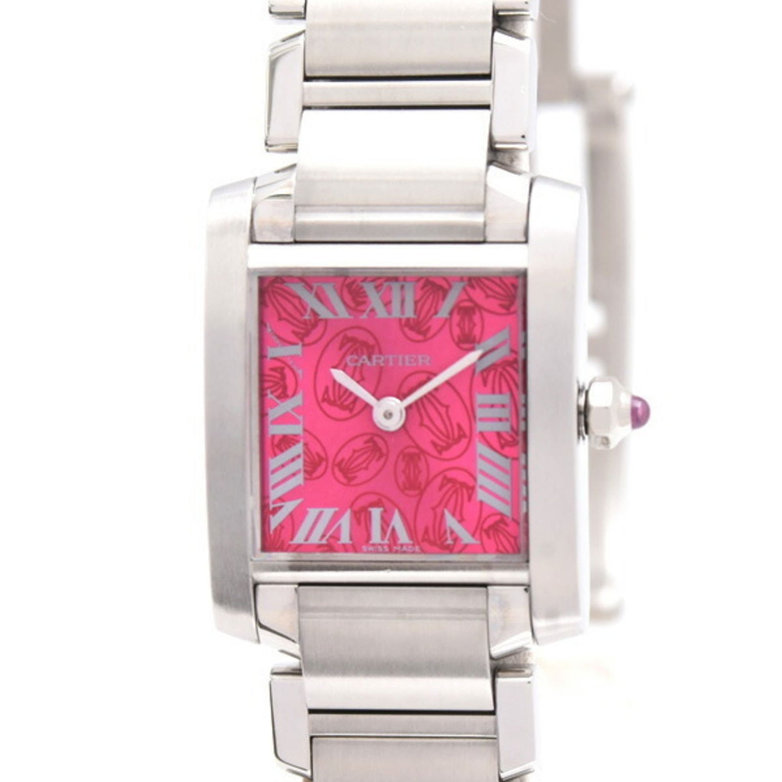 Wristwatch Cartier: Wristwatch Cartier This listing features Wristwatch Cartier. Item specifics are provided below. Item Specifics: Brand: Cartier Type: Wristwatch Gender: Women Material (Case): Stainless Steel Material