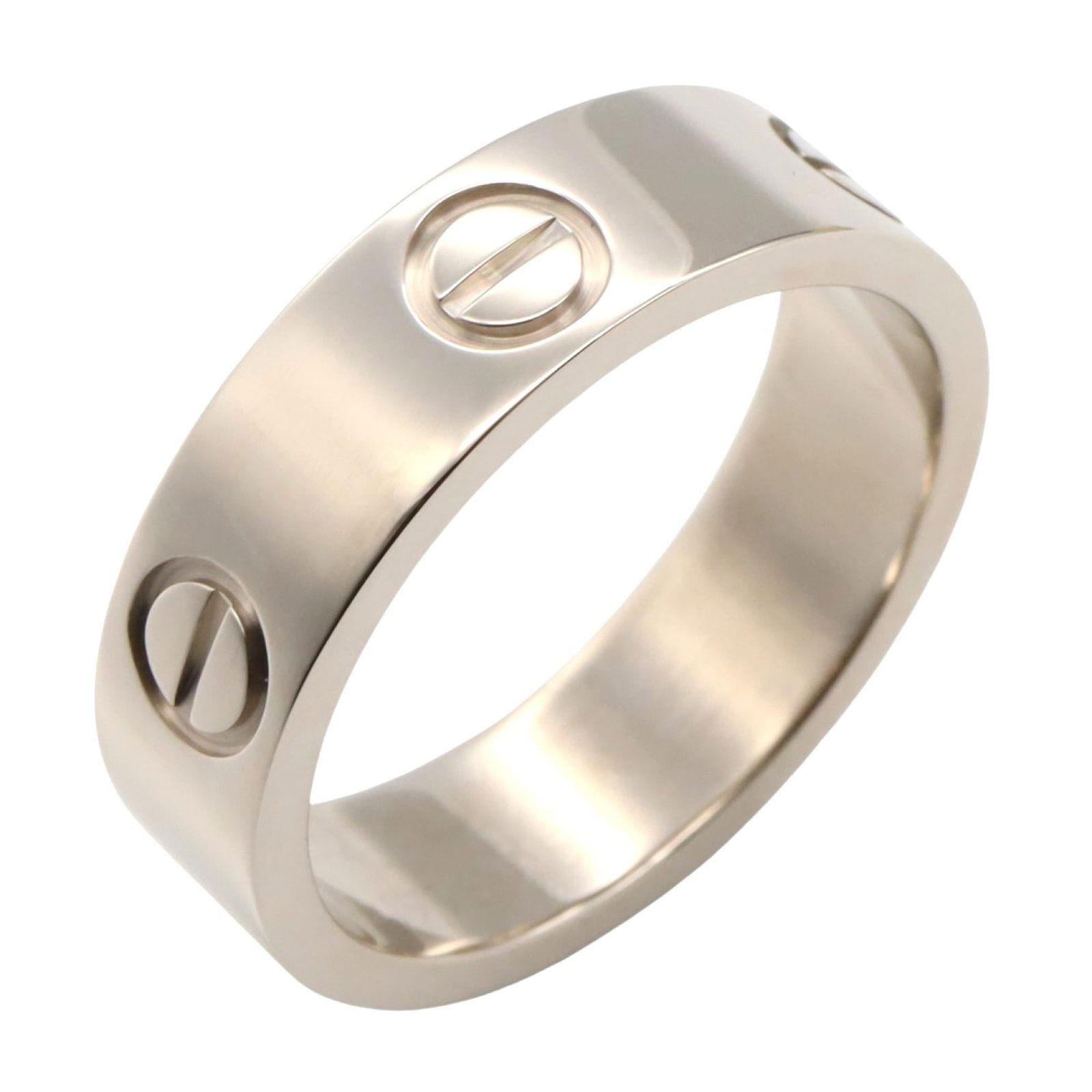White Gold Cartier Band Ring (18K): White Gold Cartier Band Ring (18K) This listing features White Gold Cartier Band Ring (18K). Item specifics are provided below. Item Specifics: Brand: Cartier Type: Band Ring Gender: Men,Women Color: