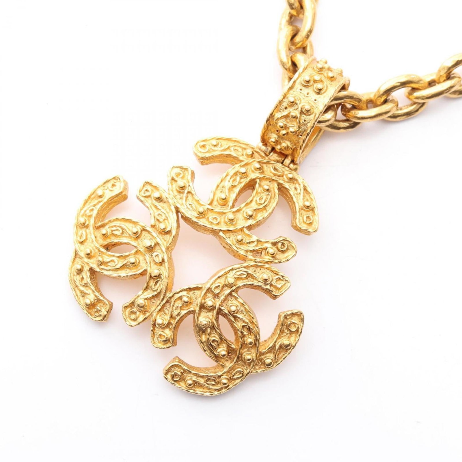 Women's - CHANEL Triple Coco Mark Necklace - Gold Plated: Women's - CHANEL Triple Coco Mark Necklace - Gold Plated This listing features Women's - CHANEL Triple Coco Mark Necklace - Gold Plated. Item specifics are provided below. Item Specifics: Brand: Chane
