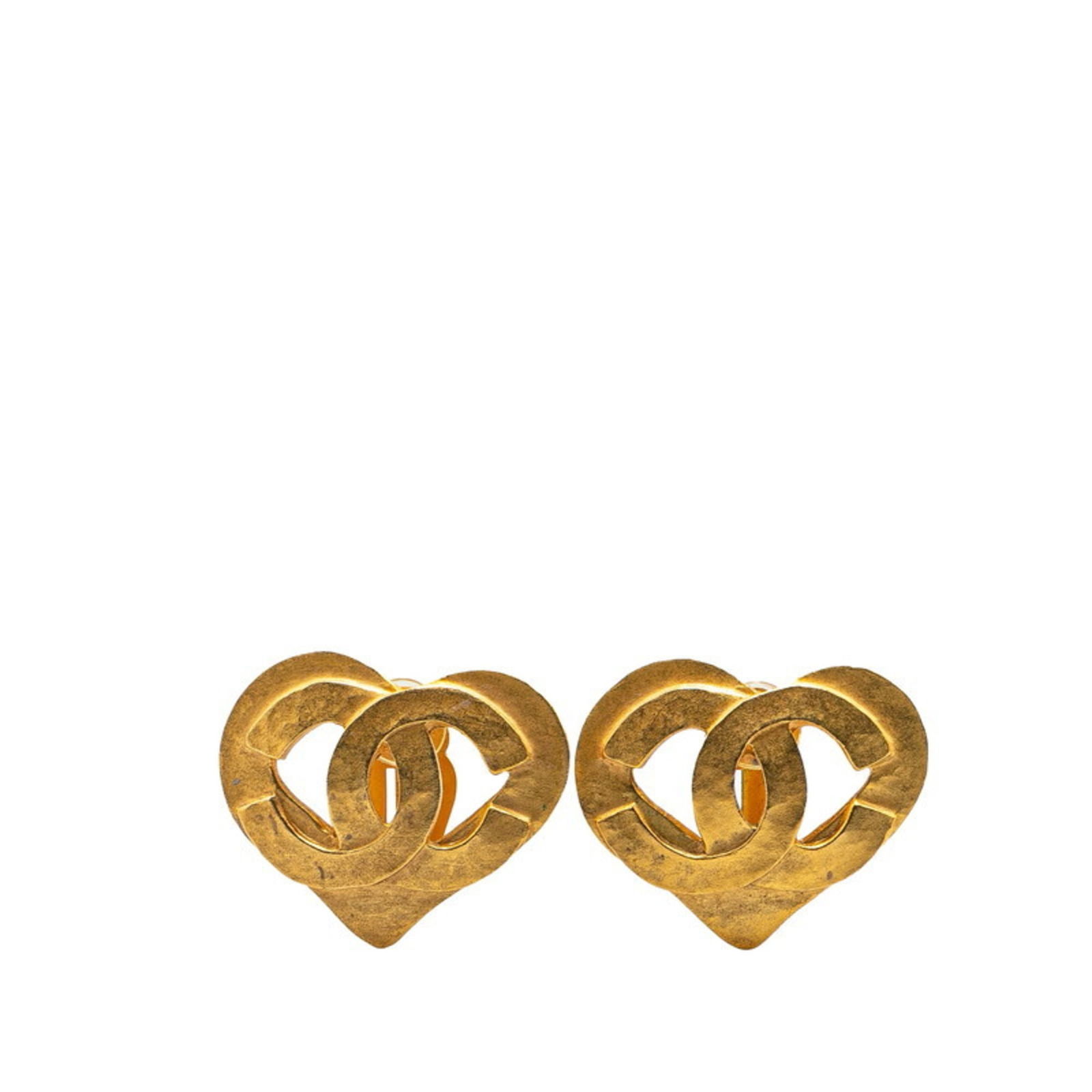 Gold Plating Chanel Clip Earrings (1 of 4)