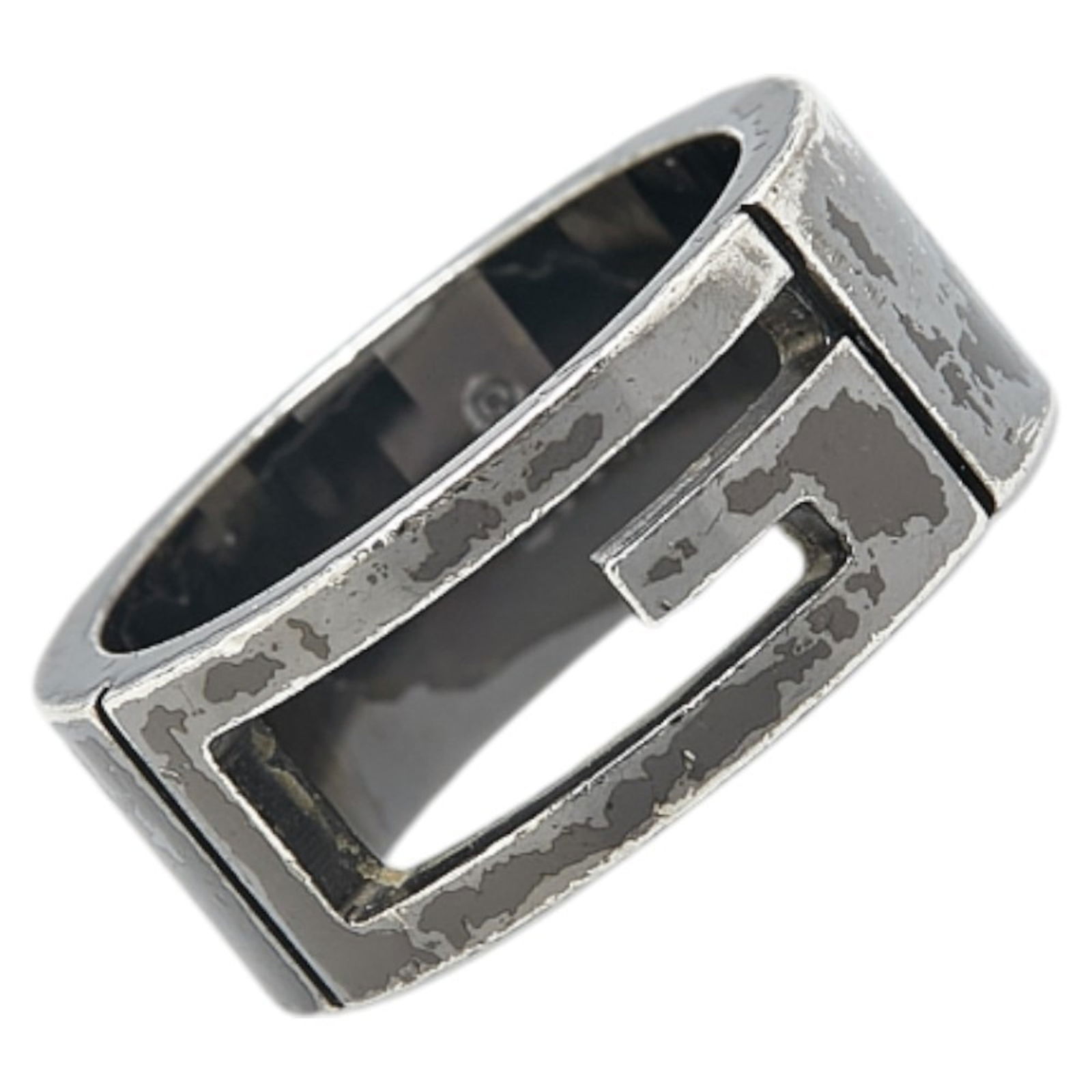 Silver 925 Gucci Band Ring (1 of 7)