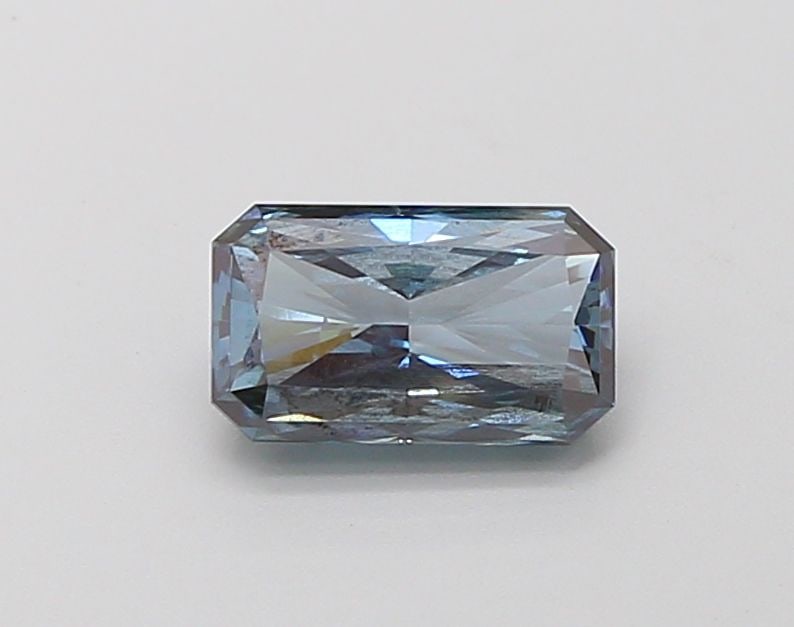 Loose Lab Diamond - Radiant 1.02ct Fancy Vivid Blue SI1 (1 of 1)