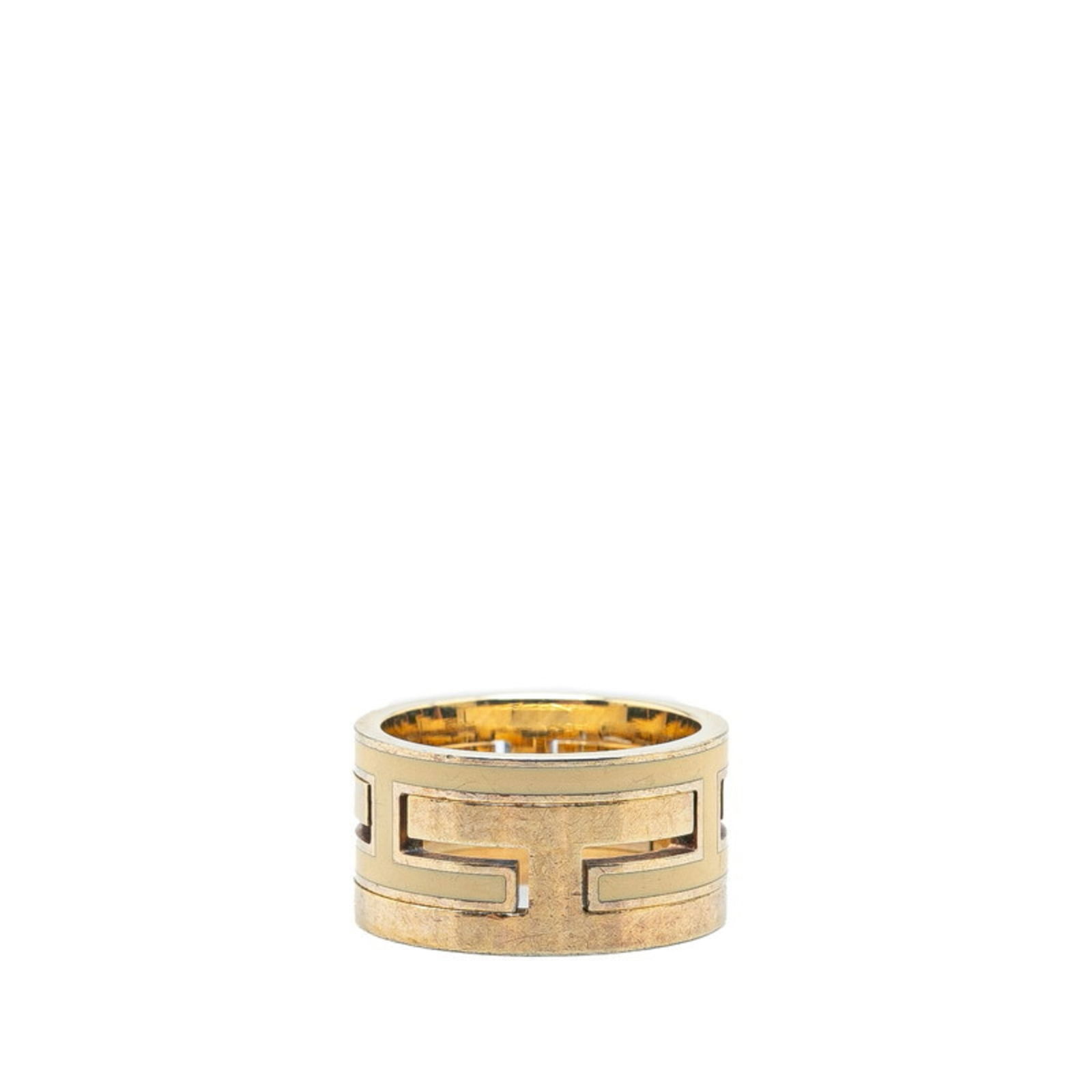 Hermes Silver 925 Band Ring (1 of 6)