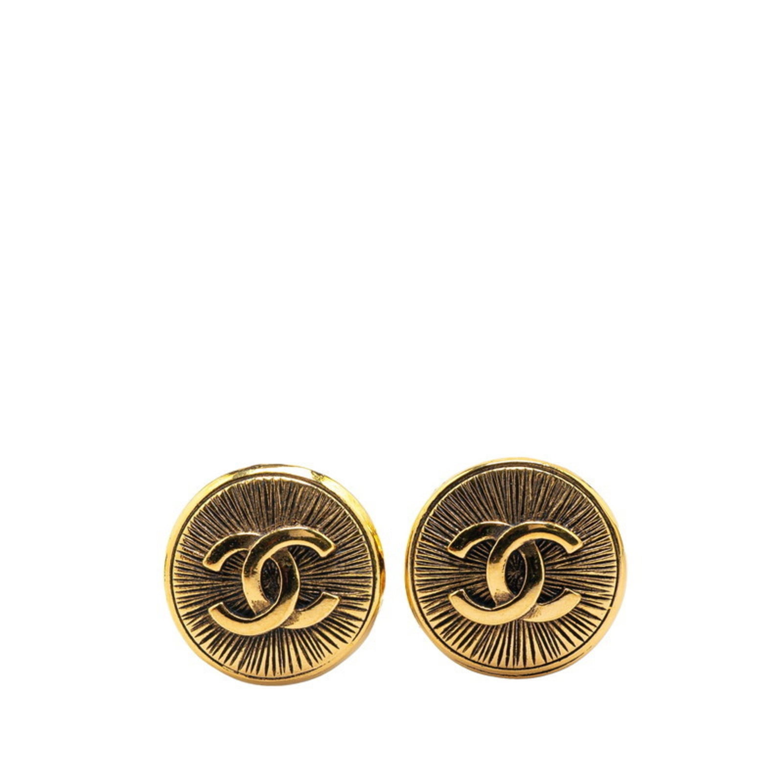Gold Plating Chanel Clip Earrings: Gold Plating Chanel Clip Earrings This listing features Gold Plating Chanel Clip Earrings. Item specifics are provided below. Item Specifics: Brand: Chanel Type: Clip Earrings Gender: Women