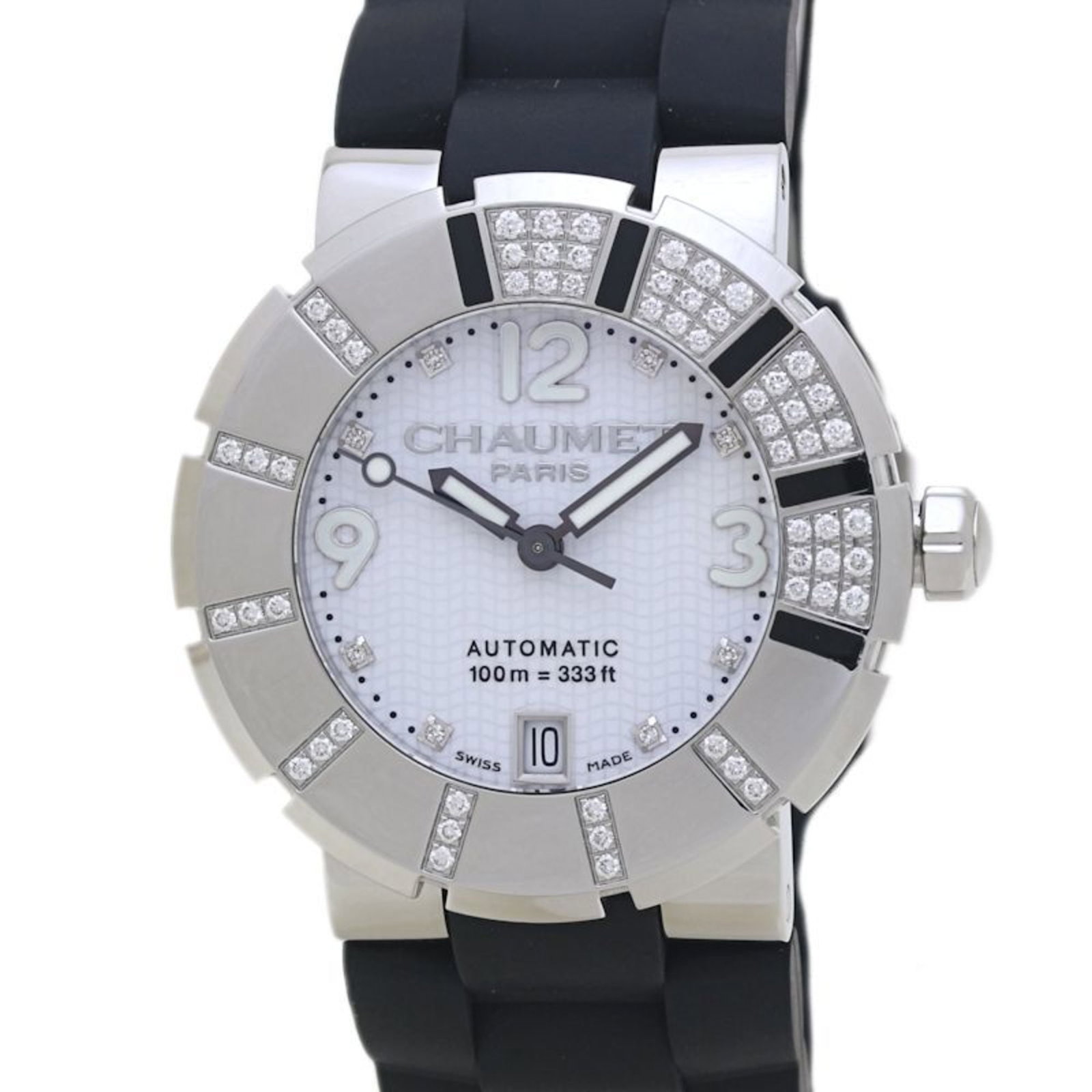 Wristwatch by Chaumet: Wristwatch by Chaumet This listing features Wristwatch by Chaumet. Item specifics are provided below. Item Specifics: Brand: Chaumet Type: Wristwatch Gender: Men Display: Analog Material (Case):