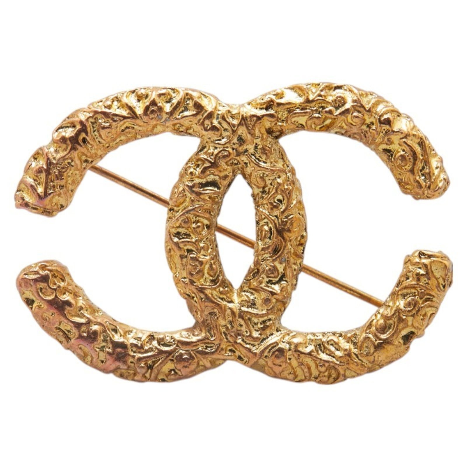 Plating Chanel Brooch Gold: Plating Chanel Brooch Gold This listing features Plating Chanel Brooch Gold. Item specifics are provided below. Item Specifics: Brand: Chanel Type: Brooch Gender: Women Material: Gold Plating Color: G