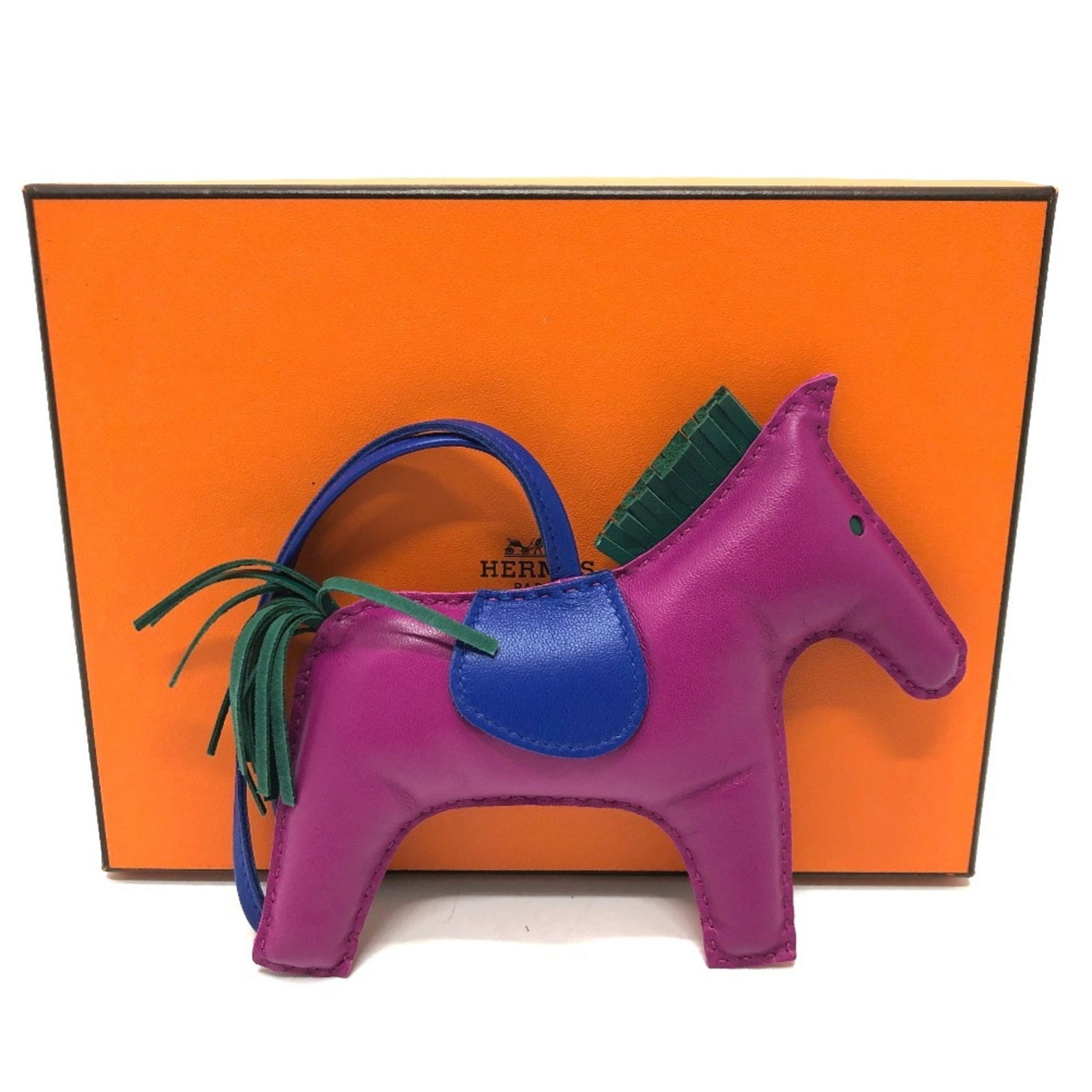 Milo Agneau Handbag Charm by Hermes - 12