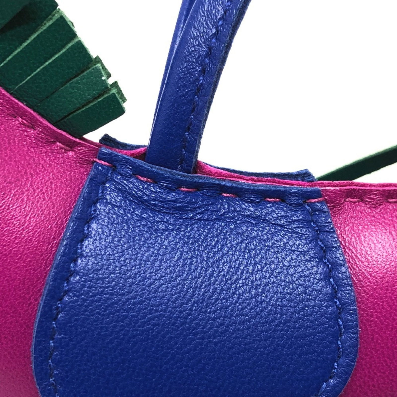 Milo Agneau Handbag Charm by Hermes - 8