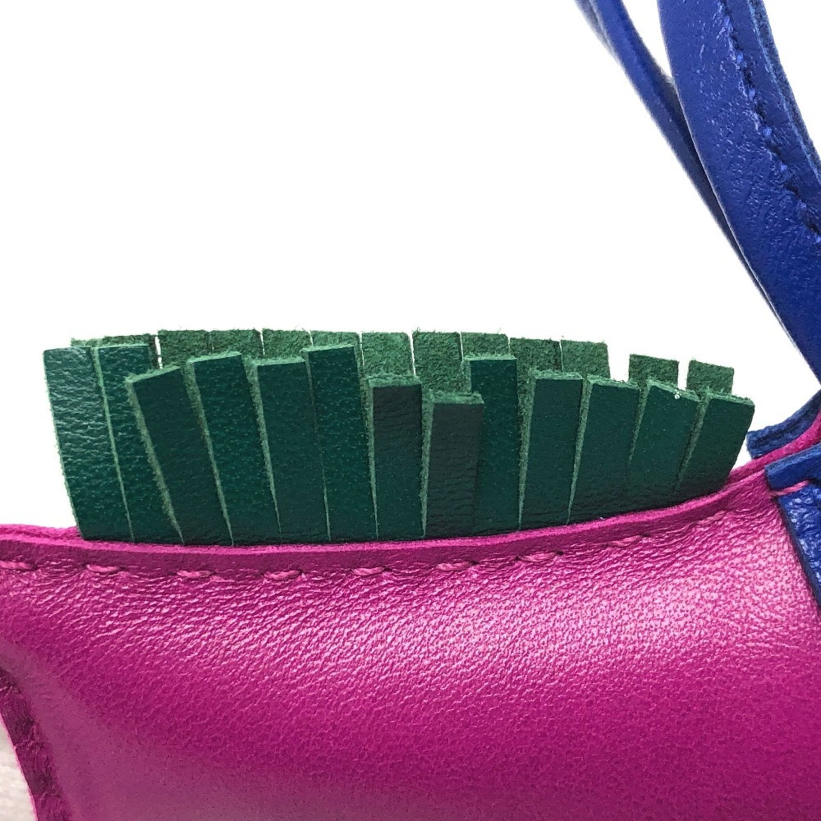 Milo Agneau Handbag Charm by Hermes - 9