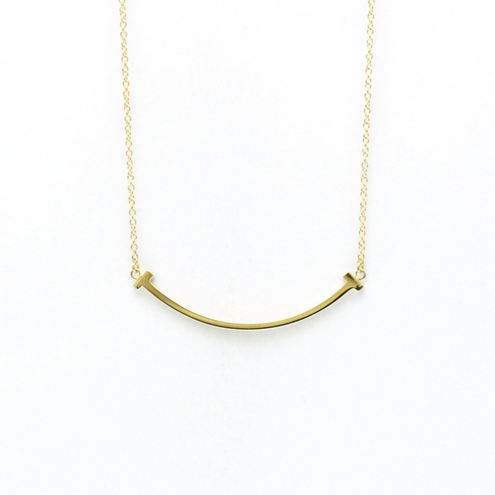 Women Fashion Necklace (Yellow Gold) - Tiffany Smile Yellow Gold (18K) No Stone Men: Women Fashion Necklace (Yellow Gold) - Tiffany Smile Yellow Gold (18K) No Stone Men This listing features Women Fashion Necklace (Yellow Gold) - Tiffany Smile Yellow Gold (18K) No Stone Men. Item spec
