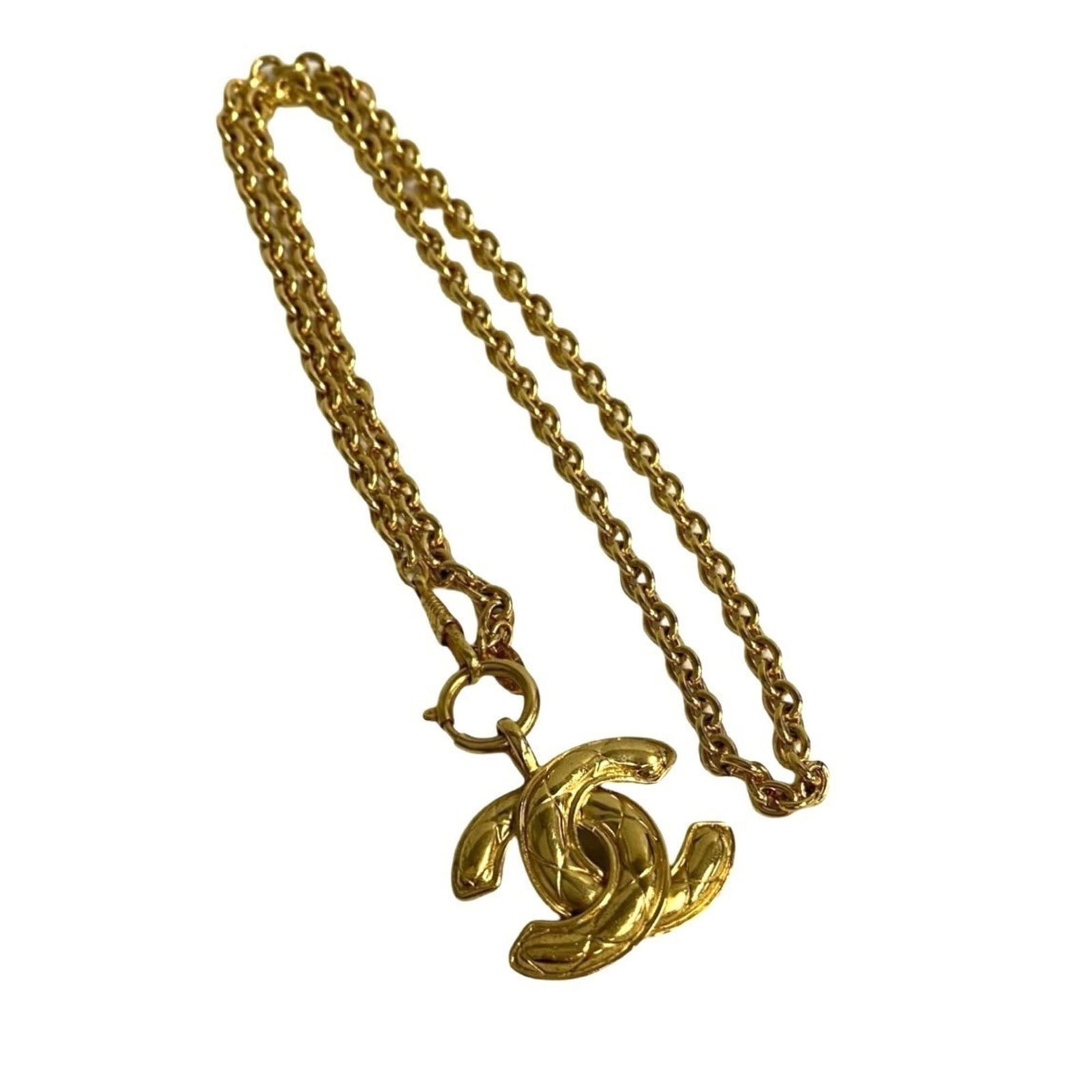 31357 CHANEL Coco Mark Motif Chain Necklace Pendant Choker Gold: 31357 CHANEL Coco Mark Motif Chain Necklace Pendant Choker Gold This listing features 31357 CHANEL Coco Mark Motif Chain Necklace Pendant Choker Gold. Item specifics are provided below. Item Specifics