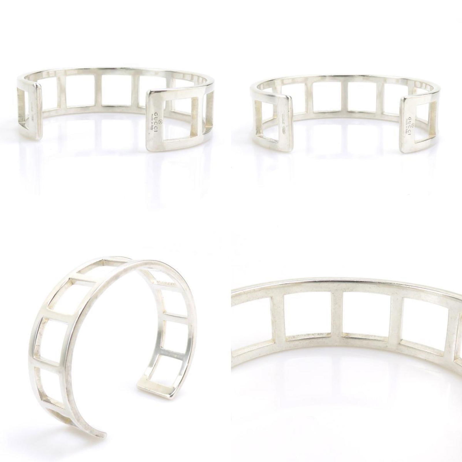 Gucci Silver 925 Bangle - 4
