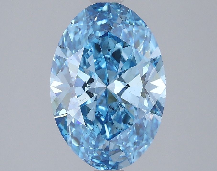 Loose Lab Diamond - Oval 2.06ct Fancy Vivid Blue VS2: Loose Lab Diamond - Oval 2.06ct Fancy Vivid Blue VS2 This listing features Loose Lab Diamond - Oval 2.06ct Fancy Vivid Blue VS2. Item specifics are provided below. Item Specifics: Source: This Is A