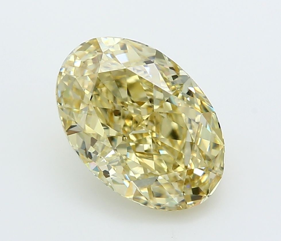 Loose Lab Diamond - IGI Oval 4.03ct Fancy Yellow VVS2: Loose Lab Diamond - IGI Oval 4.03ct Fancy Yellow VVS2 This listing features Loose Lab Diamond - IGI Oval 4.03ct Fancy Yellow VVS2. Item specifics are provided below. Item Specifics: Source: This Is