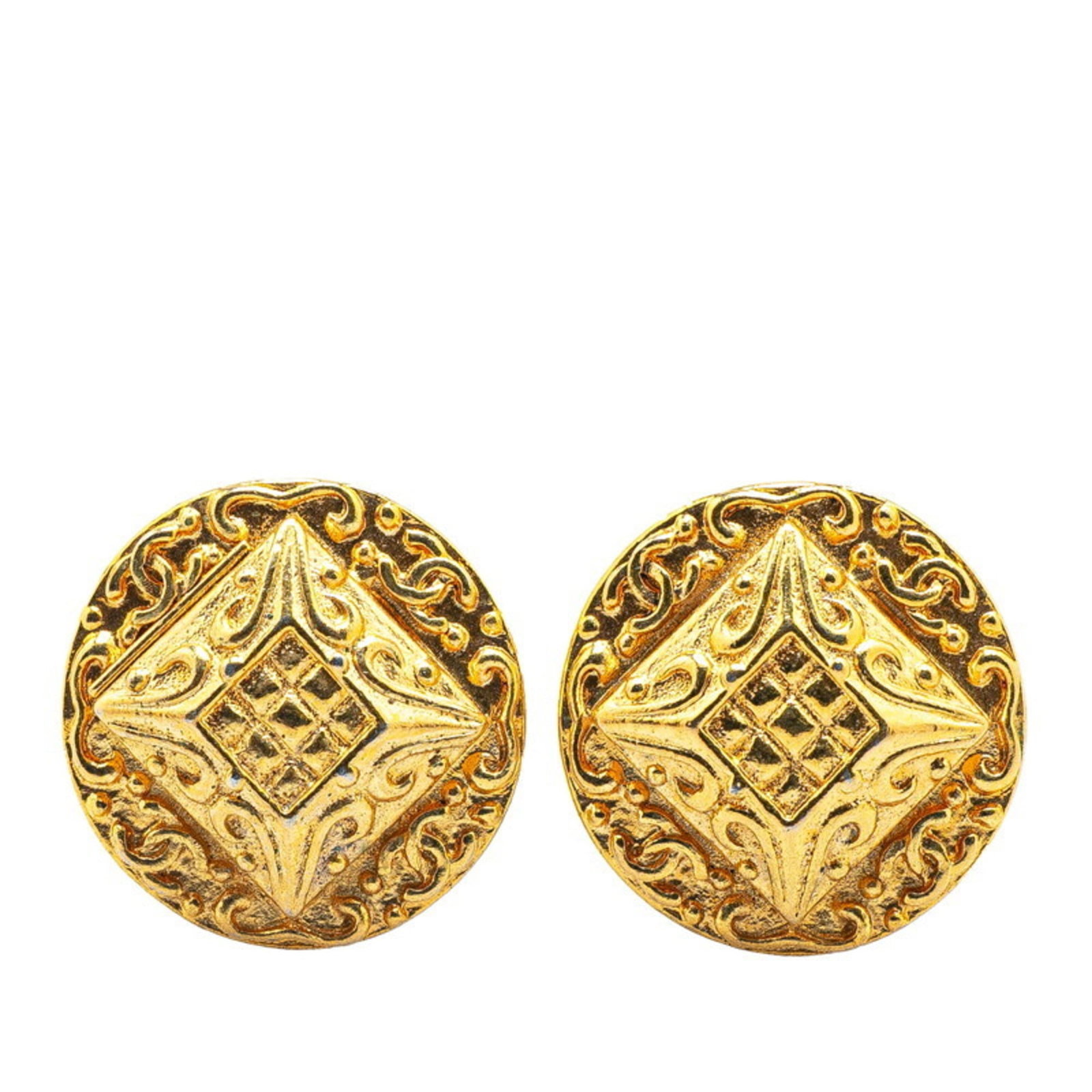 Earrings Chanel Clip: Earrings Chanel Clip This listing features Earrings Chanel Clip. Item specifics are provided below. Item Specifics: Brand: Chanel Type: Clip Earrings Gender: Women Color: Gold Size (Hxwxd): 26.30mm x