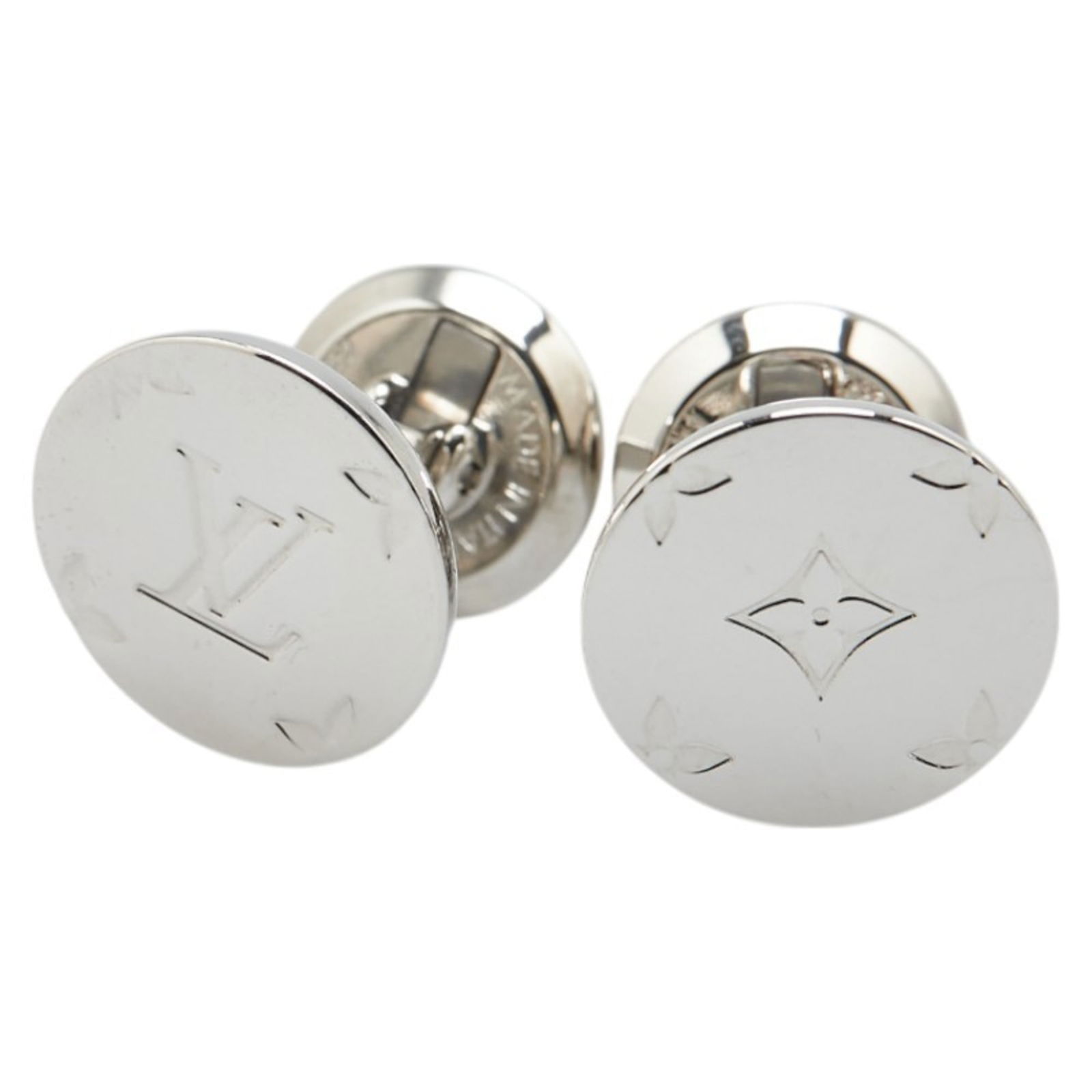 Monogram Louis Vuitton Cufflinks: Monogram Louis Vuitton Cufflinks This listing features Monogram Louis Vuitton Cufflinks. Item specifics are provided below. Item Specifics: Brand: Louis Vuitton Type: Cufflinks Gender: Men Material: M