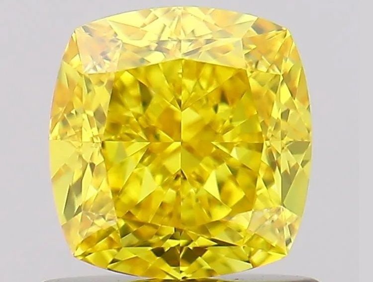 Loose Lab Diamond - IGI Cushion Modified 1.03ct Fancy Vivid Yellow VVS2: Loose Lab Diamond - IGI Cushion Modified 1.03ct Fancy Vivid Yellow VVS2 This listing features Loose Lab Diamond - IGI Cushion Modified 1.03ct Fancy Vivid Yellow VVS2. Item specifics are provided below