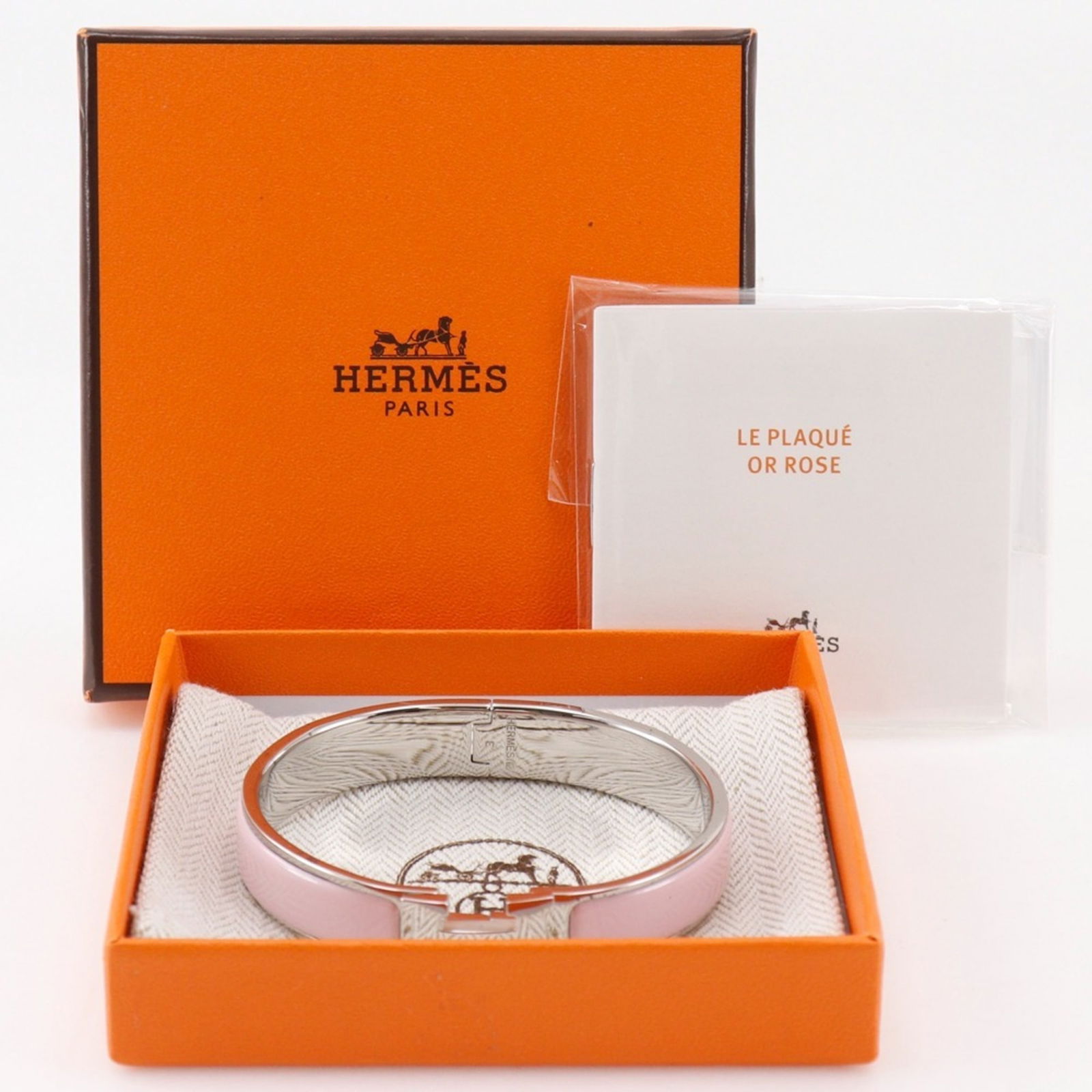 Hermes Metal Bangle - 12