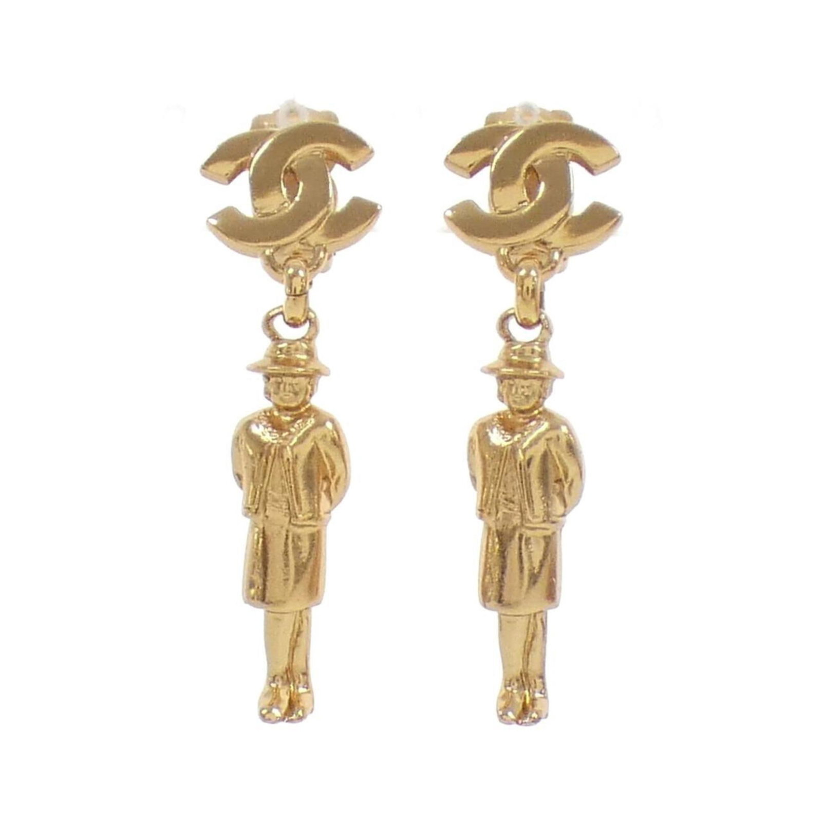 Earrings Chanel Clip: Earrings Chanel Clip This listing features Earrings Chanel Clip. Item specifics are provided below. Item Specifics: Brand: Chanel Type: Clip Earrings Gender: Women Color: Gold Size (Hxwxd): 48.00mm x