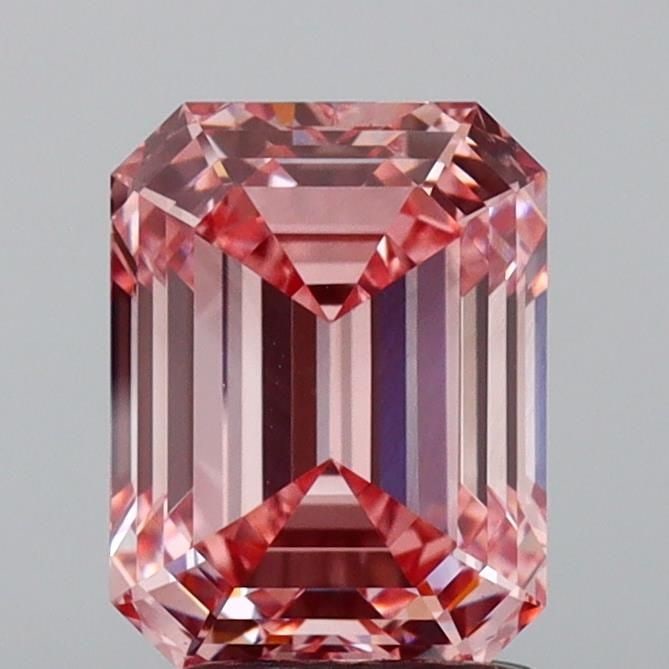 Loose Lab Diamond - Emerald 2.41ct Fancy Vivid Pink VS1: Loose Lab Diamond - Emerald 2.41ct Fancy Vivid Pink VS1 This listing features Loose Lab Diamond - Emerald 2.41ct Fancy Vivid Pink VS1. Item specifics are provided below. Item Specifics: Source: This